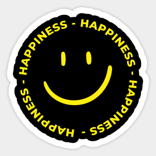 HAPPINESS Sticker